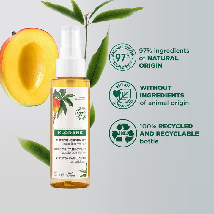 Image du produit Klorane Huile de mangue (100 ml)