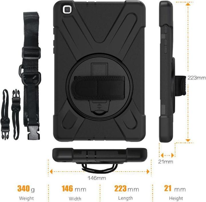 Actual product image eSTUFF Samsung Galaxy Tab A 8.0 2019 (8 inch) Cover (Galaxy Tab A 8.0 (2019))