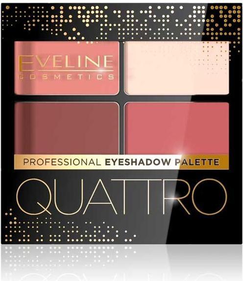 Produktbild Eveline Quattro Professional Lidschatten Palette 4 Lidschatten 3,2g