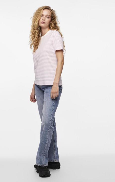 Actual product image Pieces Pcria Ss Fold Up Tee Stripes Noos Bc (M)