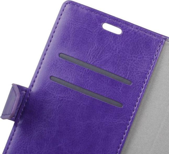 Image du produit MU Classic Couverture en cuir Crazy Horse (LG Q6, LG Q6+)