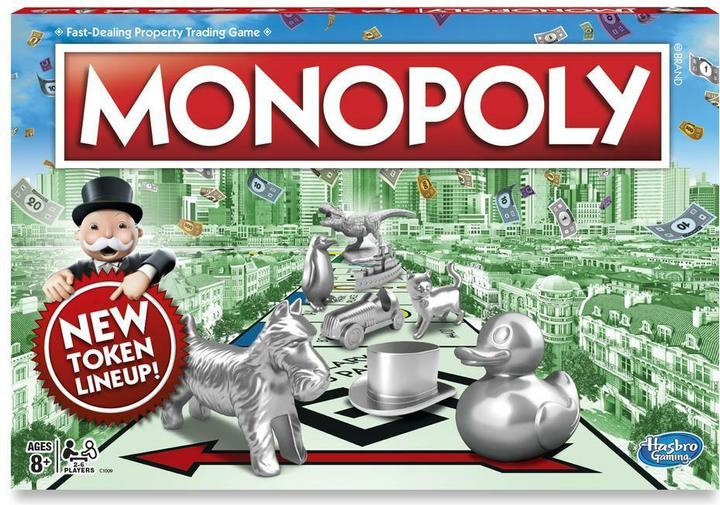 Productafbeelding Monopoly Klassiek Bordspel Economische Simulatie (Deens)