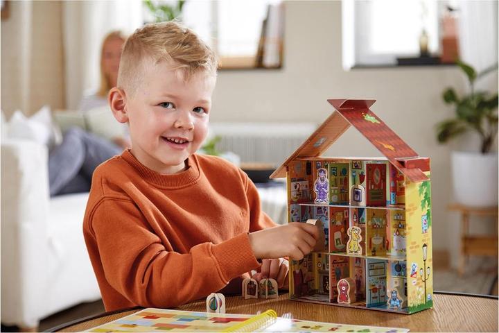 Actual product image Haba Logic GAMES Where is Wanda (German, French, Italian, English)