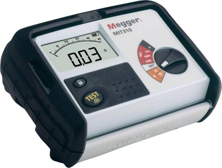 Actual product image Megger MIT310 Insulation measuring device 250 V, 500 V, 1000V 999 MΩ (CAT III 600V)