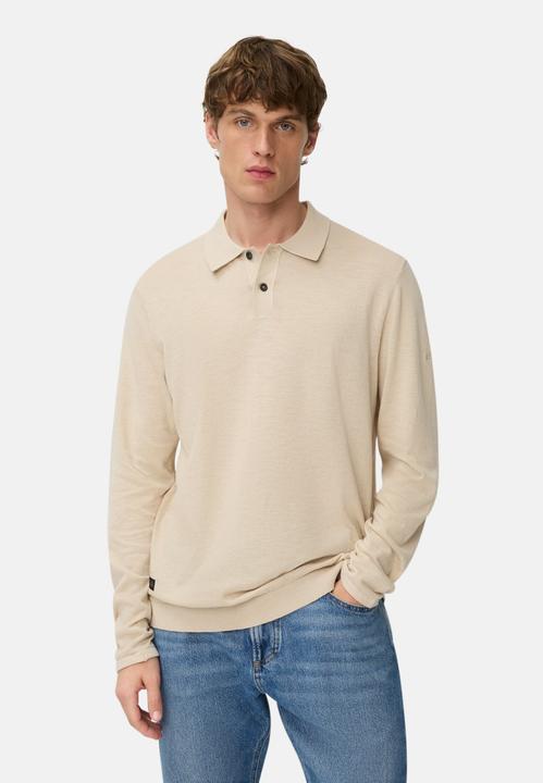 Actual product image Camel Active Leichtes Langarm Polo aus reiner Baumwolle (4XL)