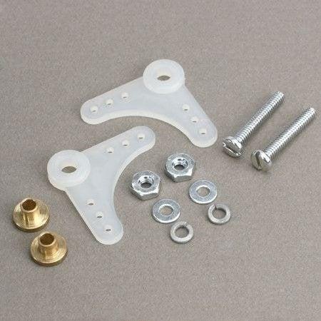 Image du produit Du-Bro Jeu de leviers de renvoi en nylon à 90° (2 pièces)