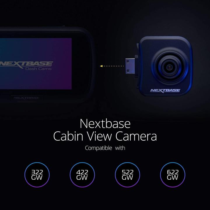 Produktbild Nextbase Cabin View Camera (Eingebautes Display, Eingebaute Anzeige, Eingebautes Mikrofon, HD)