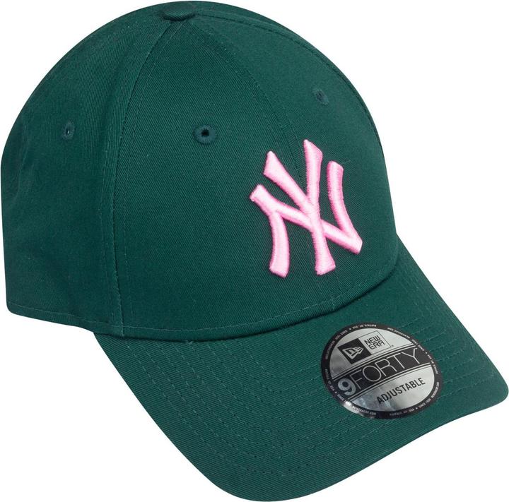 Actual product image New Era 9Forty Strapback Cap - New York Yankees Forest Green
