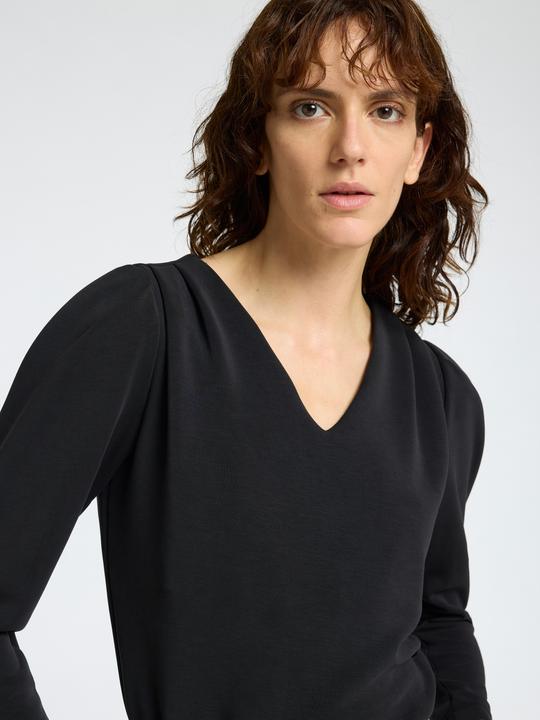Produktbild Selected Femme Drapiertes Top mit V-Ausschnitt (L)