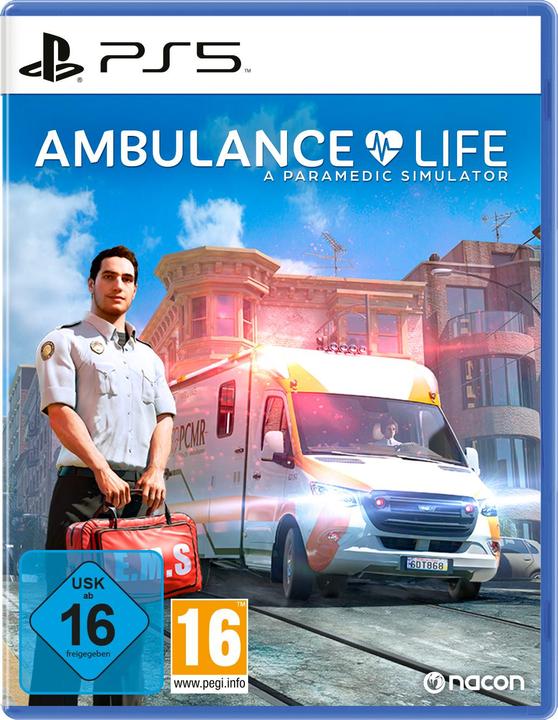 Productafbeelding Nacon Gaming Ambulance leven: een simulator voor paramedici (PS5, DE)