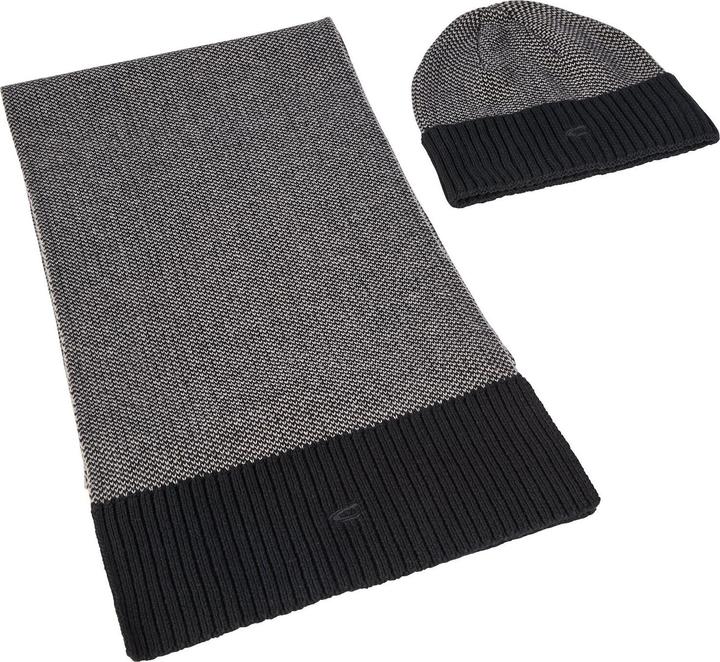 Camel Active Strickmütze und Schal in Geschenkbox