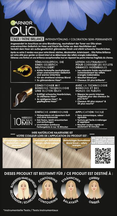 Image du produit Garnier Olia (9.1 Blond froid)