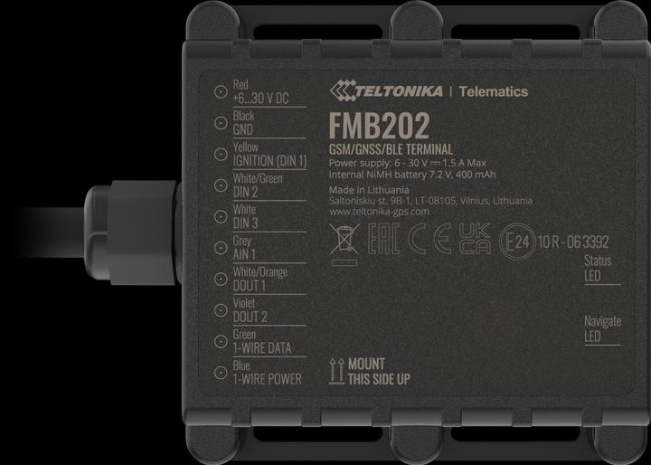 Actual product image Teltonika FMB202 - 205 g - PDA
