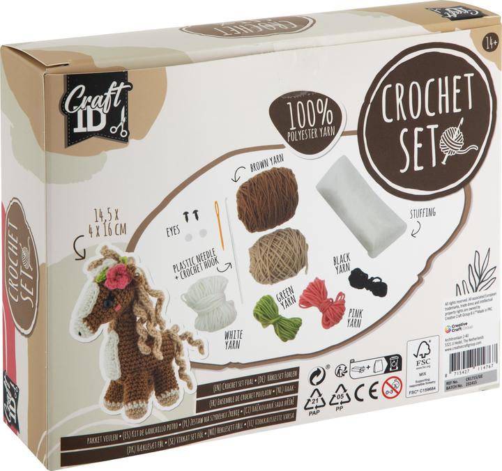 Actual product image Sombo Crochet set horse
