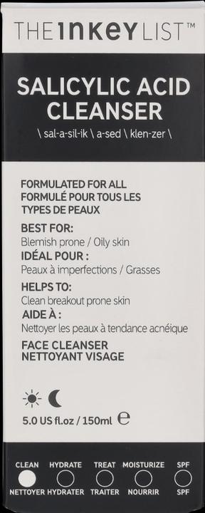 Produktbild The Inkey List Salicylic (Reinigungstücher, 150 ml)