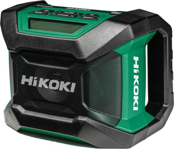 Hikoki UR18DA Battery-powered construction site radio (DAB+, Bluetooth) 18V+MV (Basic/box) (AM, FM, Bluetooth)