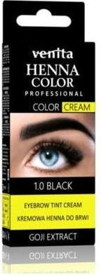 Produktbild Venita - Henna Color Professtional creamy eyebrow henna 1.0ack 30g (Schwarz)