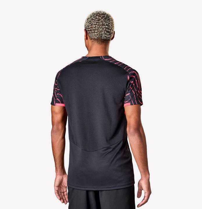 Produktbild Kipsta Damen/Herren Fussball Trikot kurzarm - VIRALTO Topo schwarz/neonrosa (L)