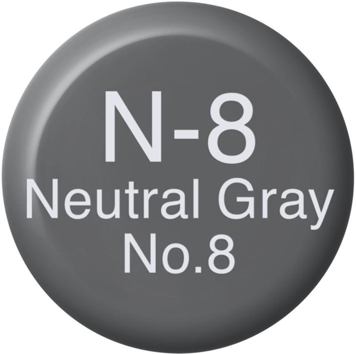 Actual product image Copic Ink Ink Type N - 8 (N-8 - Neutral Grey No.8)