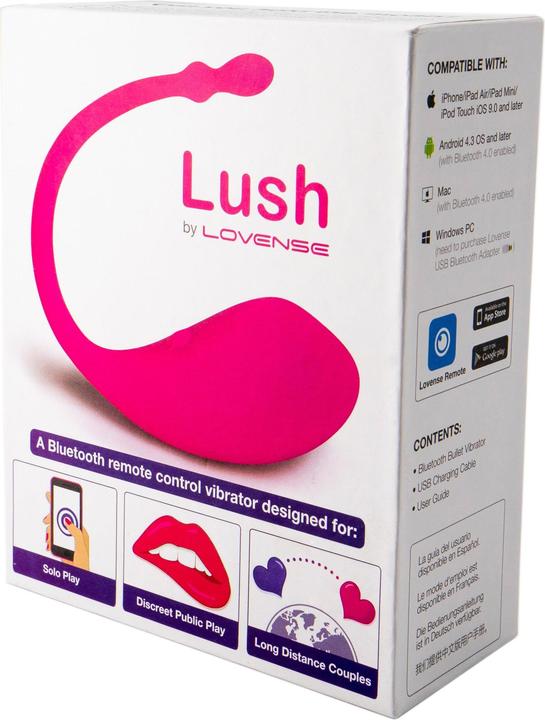 Actual product image Lovense Lush Bullet