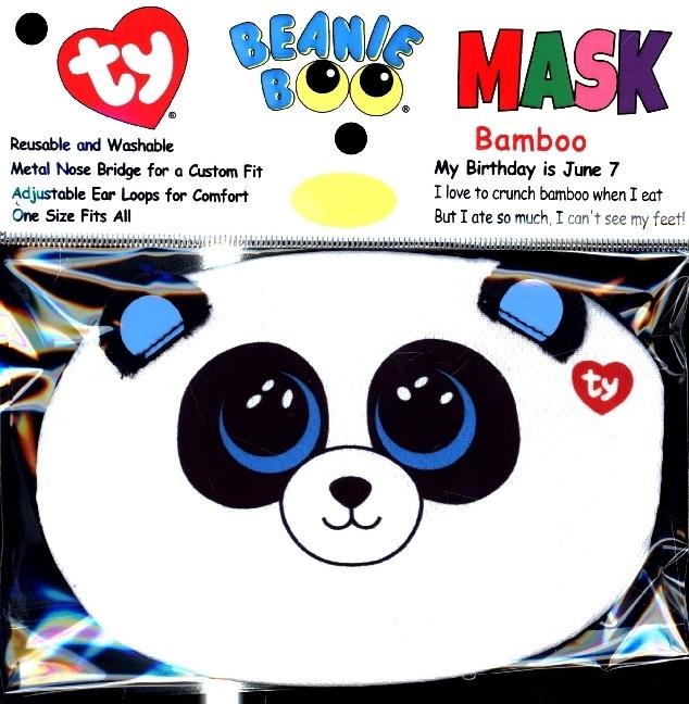 Actual product image Ty Mouth Mask Bamboo Panda