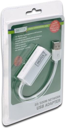 Produktbild Digitus USB 2.0 zu (USB 2.0, RJ45 (1x))
