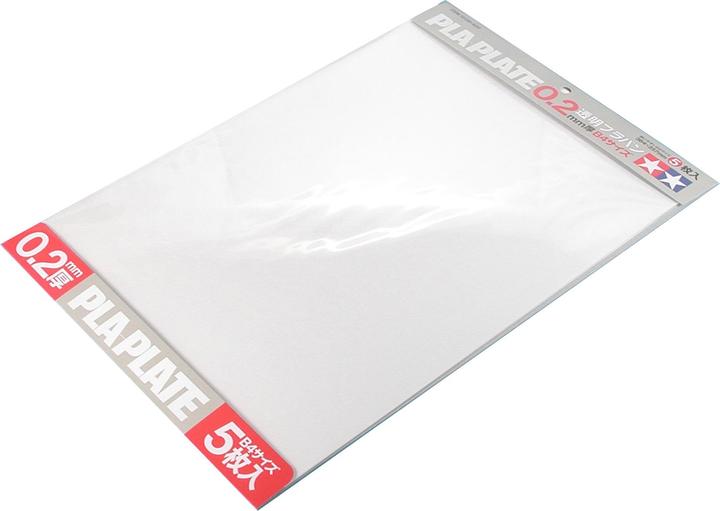 Tamiya Feuilles de plastique transparentes 0,2mm