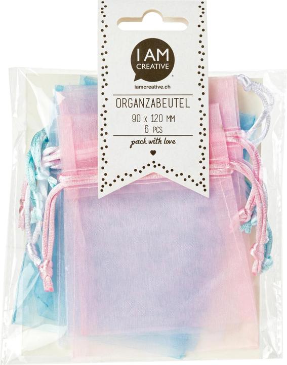 Actual product image I Am Creative Organza bag (Organza bag, 6 x)