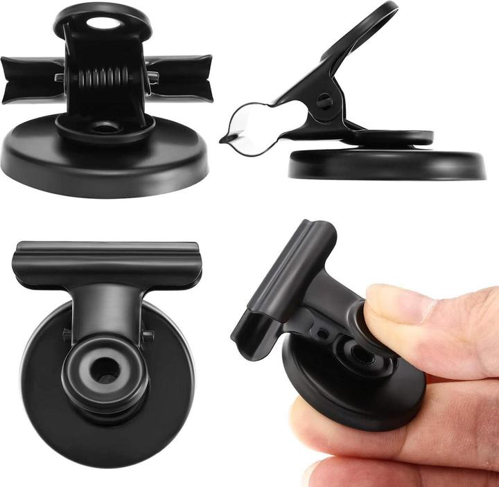 Produktbild JTI 10x Magnetclips - Schwarz (1 x)