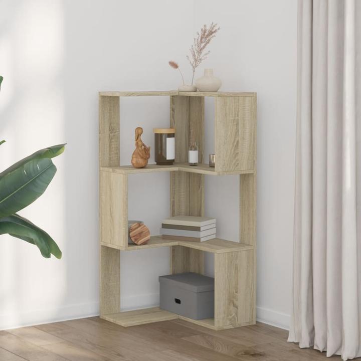 Image du produit VidaXL Bibliothèque d'angle 3 étagères (50 x 50 x 102 cm)