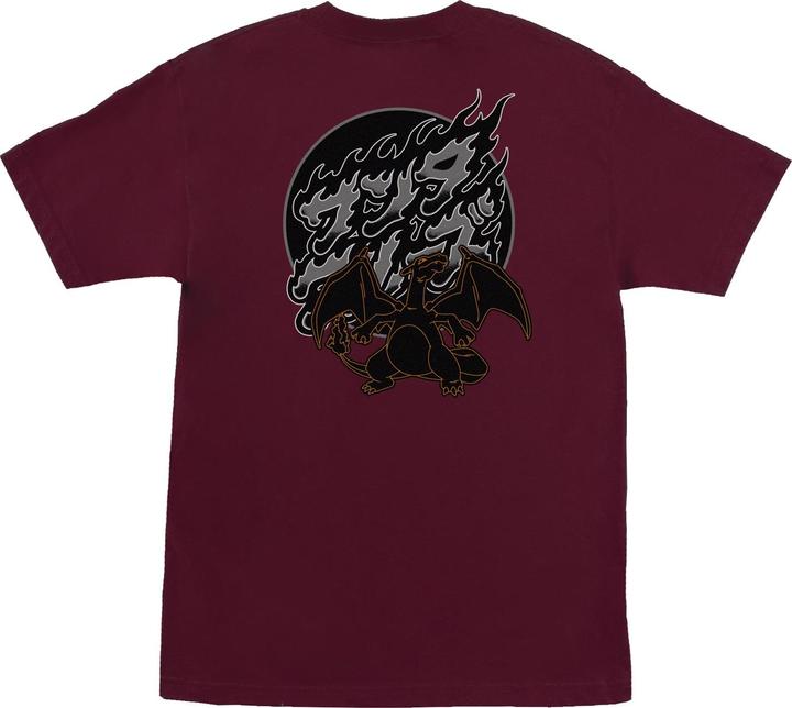 Actual product image Santa Cruz Pokémon Fire Type 3 T-Shirt (S)