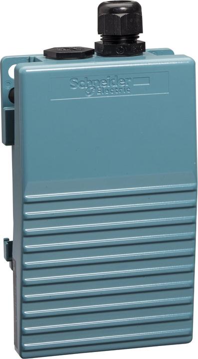 Produktbild Schneider Electric Fussschalter 2Ö+2S blau einstufig