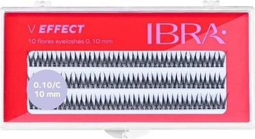 Actual product image Ibra V Effect Eyelash Tufts 10Mm 120Pcs. (Artificial eyelashes)