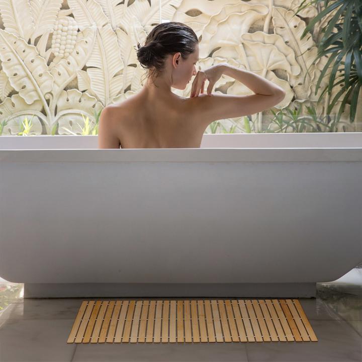 Actual product image Relaxdays bath mat (80 x 50 x 1 cm)