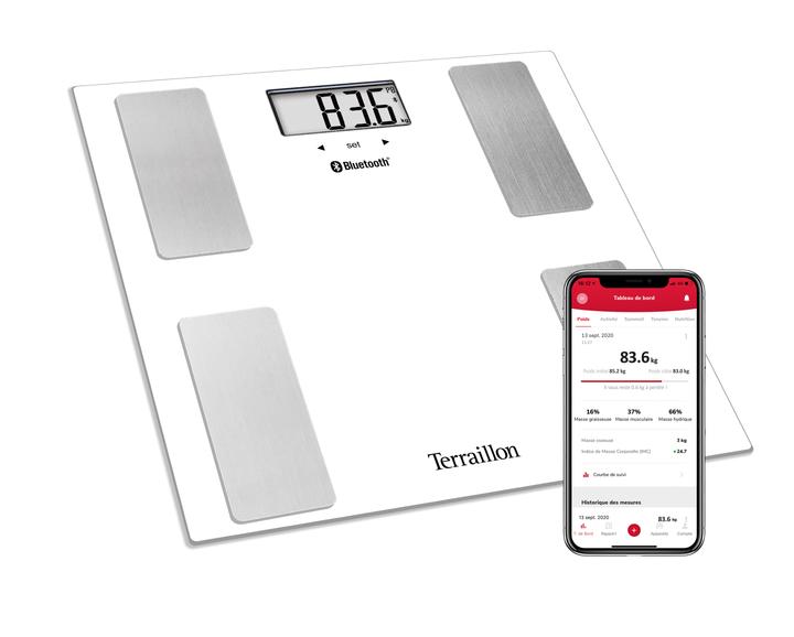 Immagine prodotto Terraillon Personenwaage Smart Connect weiss (180 kg)