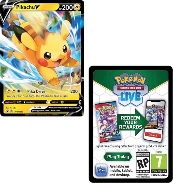 Produktbild Pokémon Pikachu VMAX Box (Englisch)