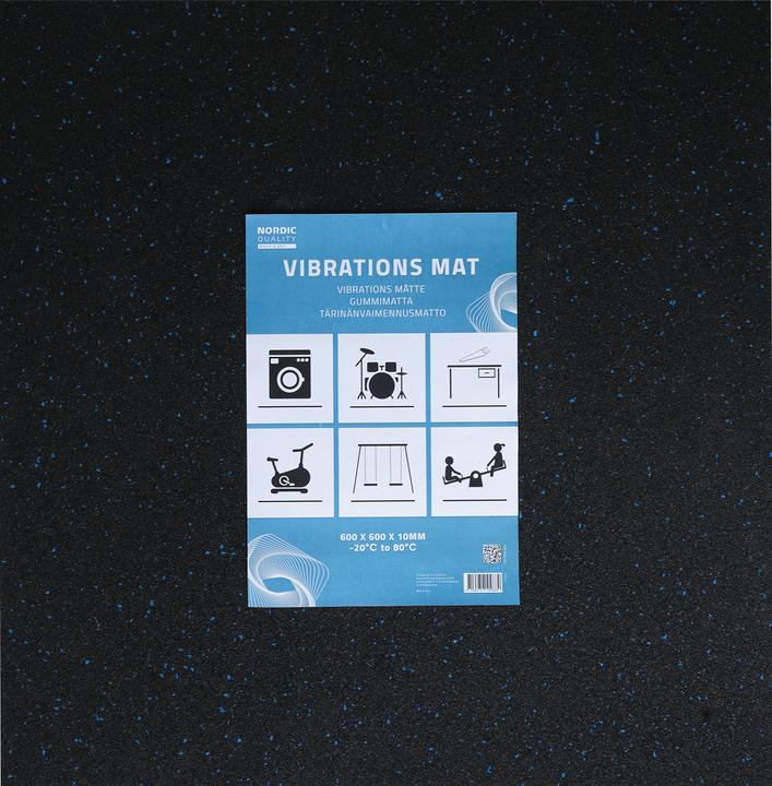 Actual product image Nordic Anti-vibration mat Quality 600x600x10mm