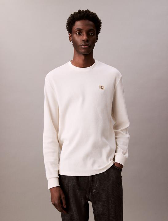 Immagine prodotto Calvin Klein Jeans Ls Waffle Badge Crewnk Tee (M)