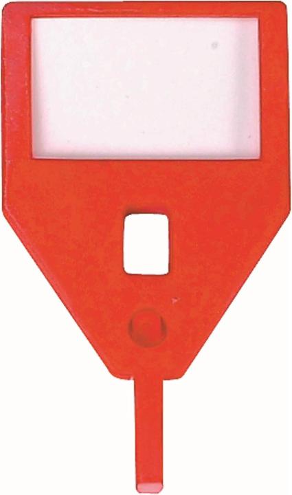 Rieffel KyStor-Schlüsselanhänger KR-A ROT / 10 N