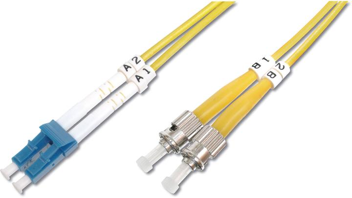 Image du produit Digitus Câble patch fibre optique LC vers ST OS2 monomode 09/125 duplex longueur 3m (CAT6, 3 m)