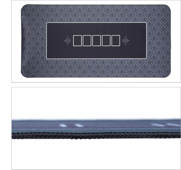 Image du produit Relaxdays Tapis de poker