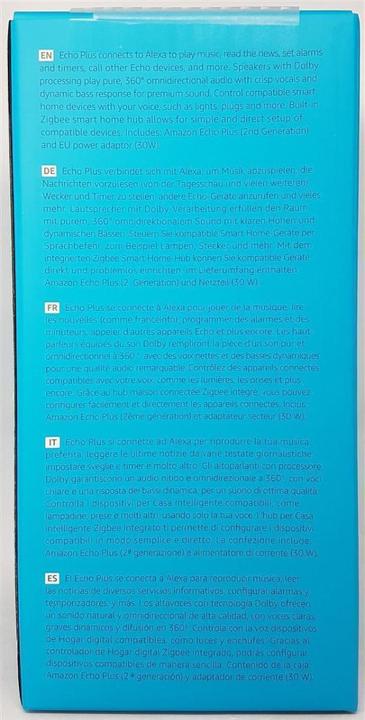 Produktbild Amazon Echo Plus (2. Gen) (Amazon Alexa, IFTTT)