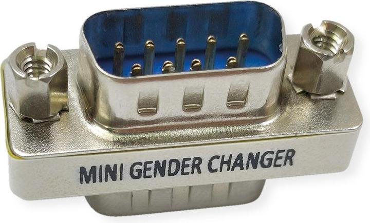Actual product image Value Mini Gender Changer, DB9 ST/ST (0.02 m, Mini DIN)