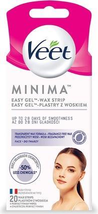 Veet Minimaâ„¢ Easy-Gelâ„¢ Wax Strips Face (20 x)