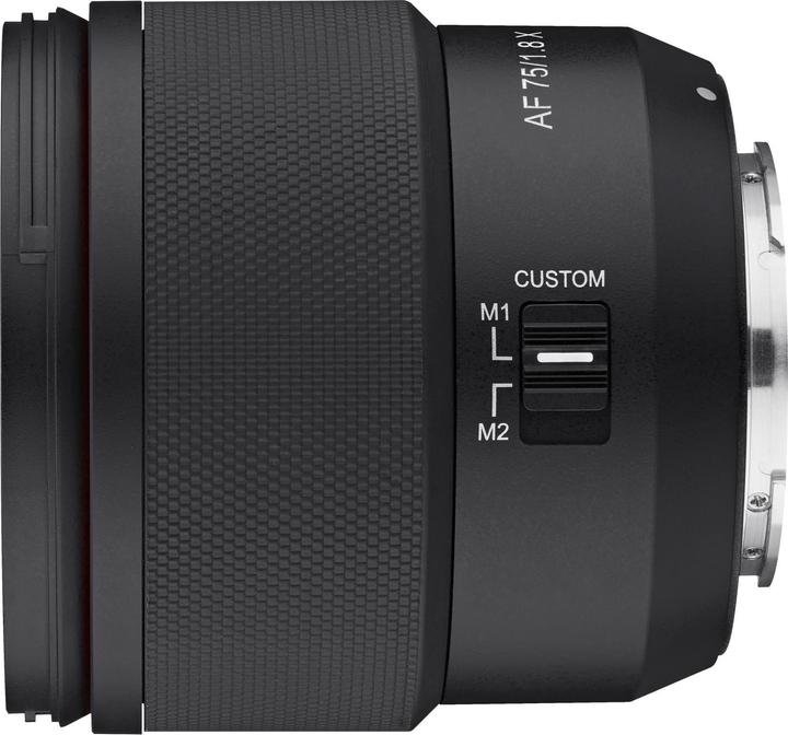 Actual product image Samyang AF 75mm F1,8 Fuji X (Fujifilm X, APS-C / DX)