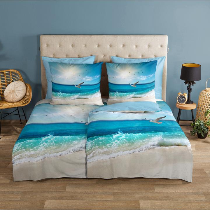 Actual product image Good Morning Sealife (Bedding set, 155 x 220 cm)