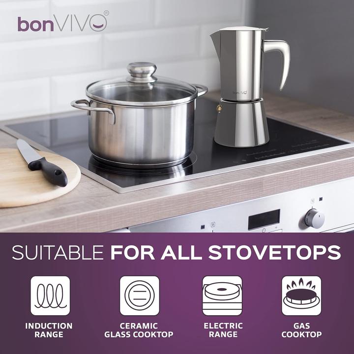 Image du produit BonVivo Espressokocher für 6 Tassen (6 T.)