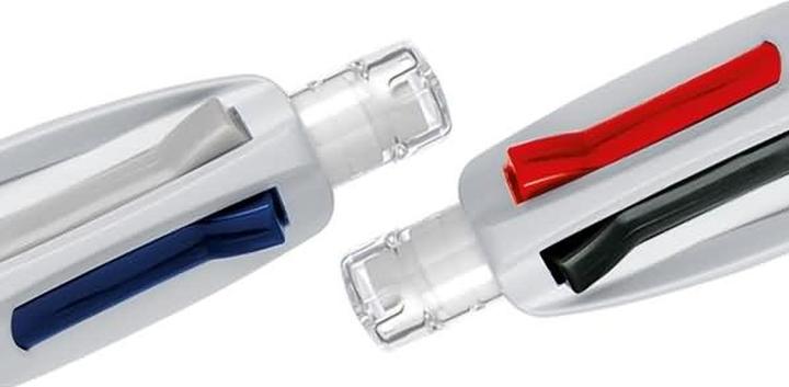 Produktbild Bic 4 Colours 3+1 HB (Weiss, Grau, 1 x)