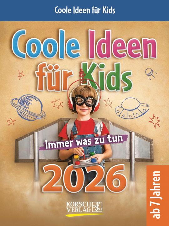Produktbild Coole Ideen für Kids 2026 (12 x 16 cm, Deutsch)