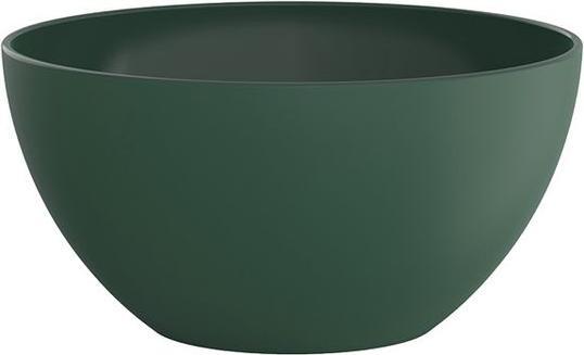 Actual product image Rotho Schüssel 12,5 cm, 0,45 l ECO CARUBA - Holzkohle schwarz gedeckt (0.45 l, 1 x)